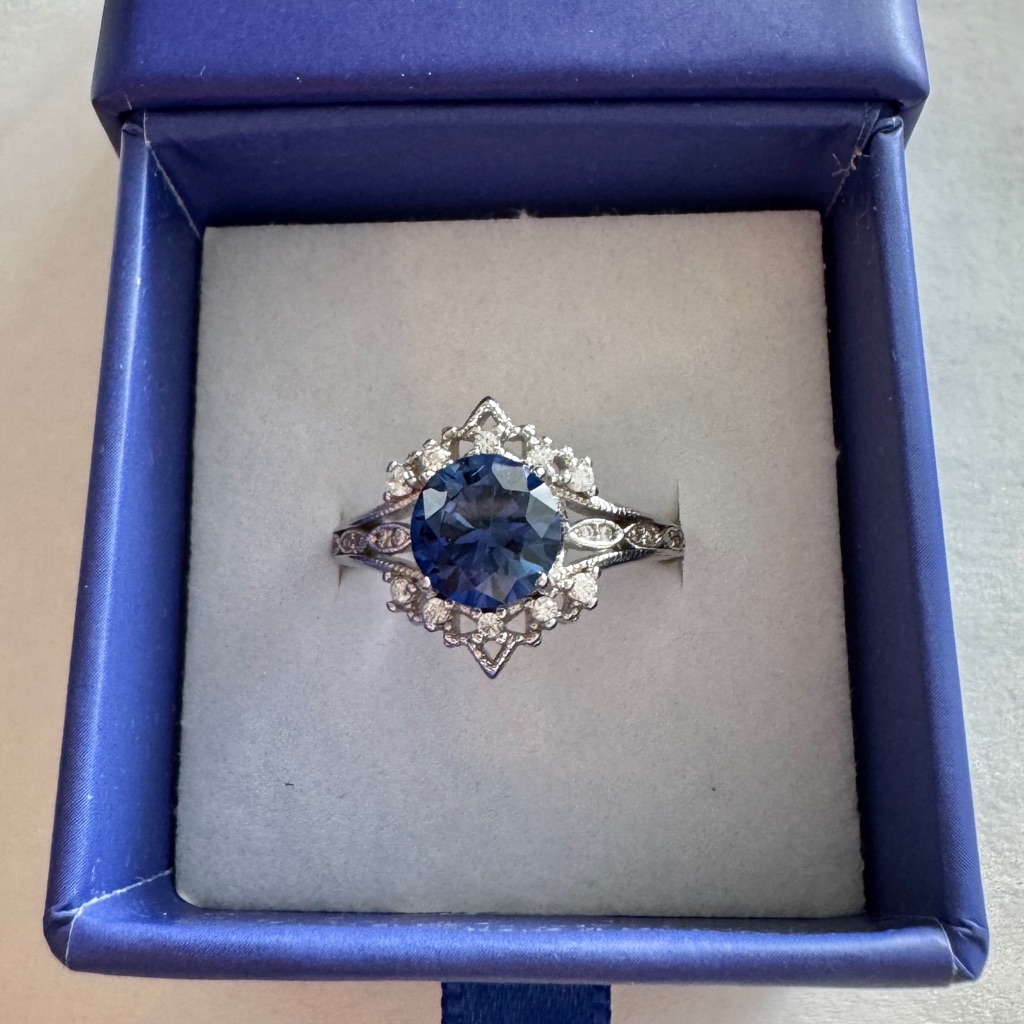 Nwt Revealed Ryze Party Sterling September Born To Shine Ring - Size 8 45$